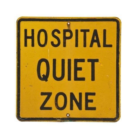 unique vintage american single sided michael reese hospital quiet zone