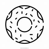 Donat Rosquinha Hitam Mewarnai Baru Donuts Ultracoloringpages sketch template