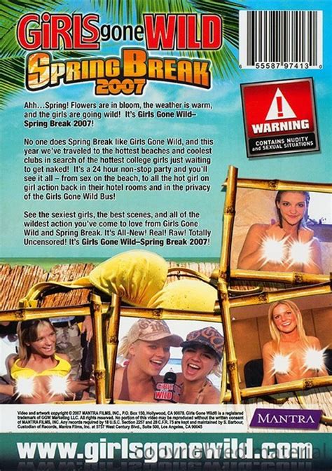 girls gone wild spring break 2007 2007 adult dvd empire