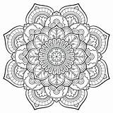 Coloring Pages Mandala Adults Advanced Disney Fun Flower Abstract Pdf Printable Adult Difficult Getcolorings Color Getdrawings Colorings Print sketch template