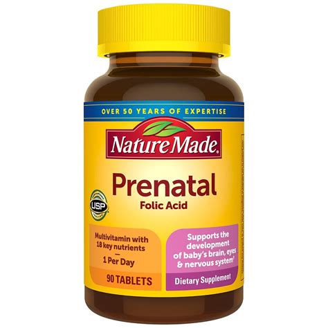 nature  multi prenatal complete vitaminmineral dietary supplement tablets walgreens