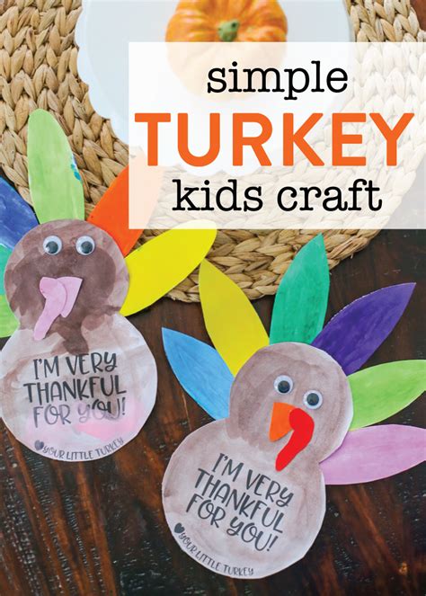 printable turkey crafts