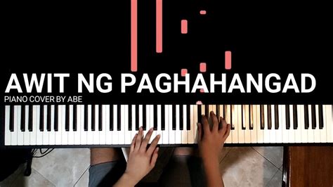 Awit Ng Paghahangad Piano Cover Chords Chordify
