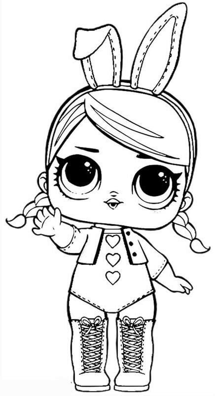 lol doll coloring pages printable coloring pages