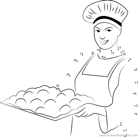 coloring page baker  jobs printable coloring pages