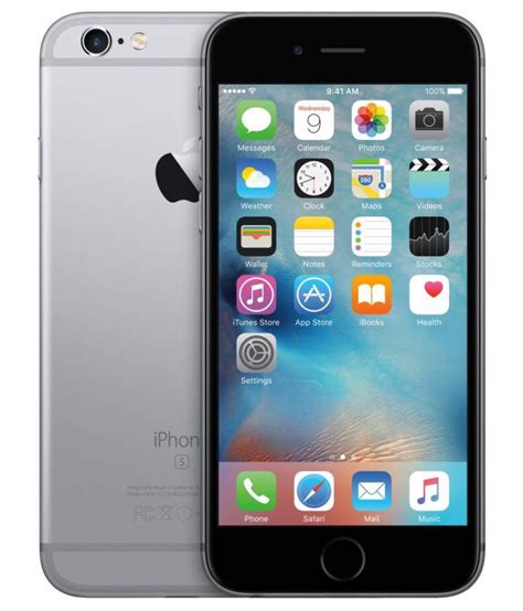 apple iphone  gb  gb space grey mobile phones    prices snapdeal india