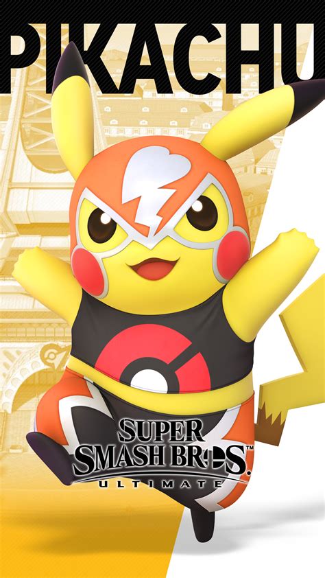 Super Smash Bros Ultimate Pikachu Libre Wallpapers Cat