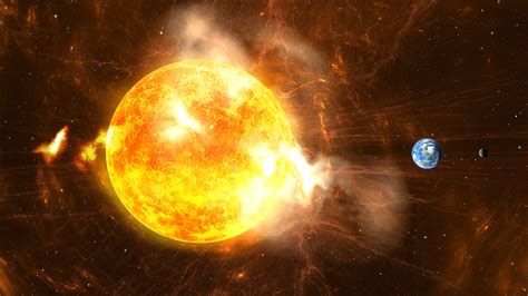 solar storm  track  earth  solar flares erupt  sun nasa warns