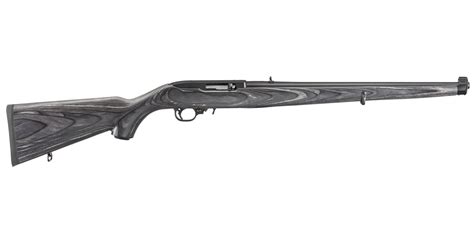 Ruger 10 22 22lr Rimfire Carbine With Black Laminate Mannlicher Stock