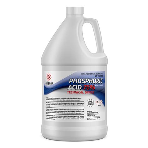 phosphoric acid  alliance chemical