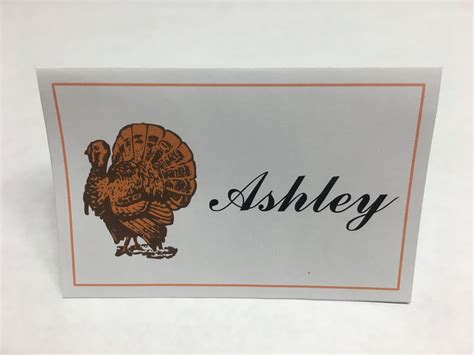 diy printable thanksgiving turkey  cards   dressed table