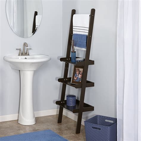 bathroom ladder shelves  toilet storage reviews