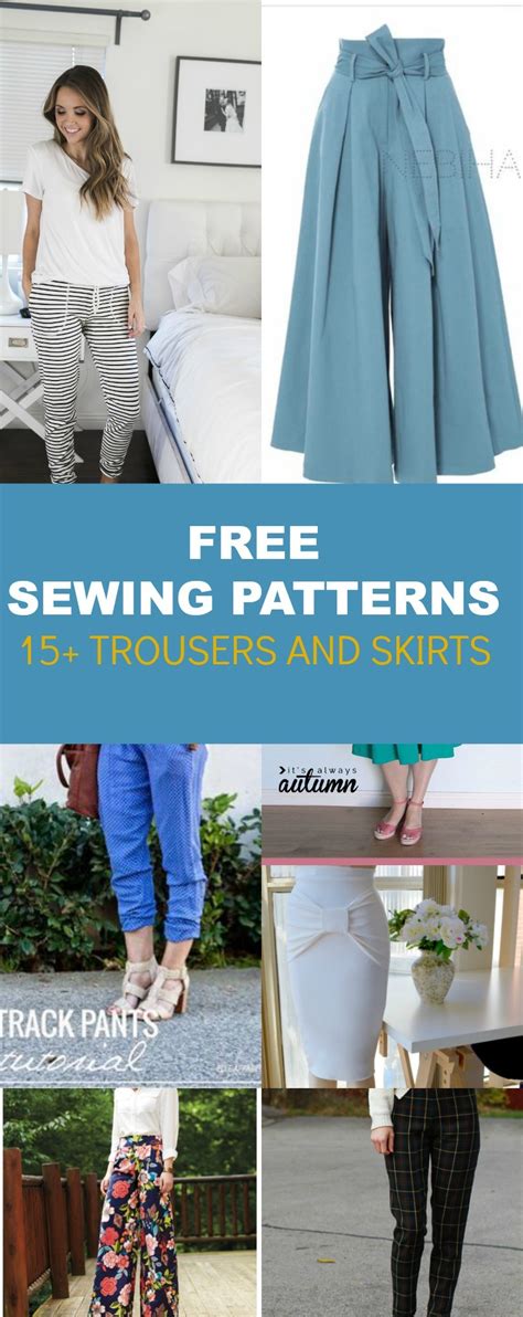 pattern alert  pants  skirts sewing tutorials