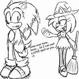 Sonamy Kissing sketch template