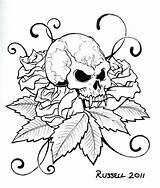 Coloring Pages Cpr Getdrawings Skull sketch template