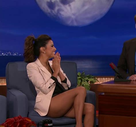 Pop Minute Eva Longoria Legs Conan Photos Photo 8