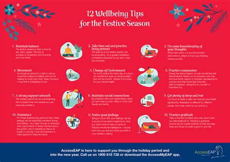 12 Wellbeing Tips For The Festive Season Accesseap