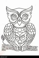 Coloring Cute Pages Owls Book Popular Kids sketch template