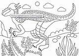 Coloring Dinosaur Pachycephalosaurus Pages sketch template