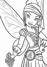 Tinkerbell Fairy Malvorlagen Pirata Hadas Piratas Iridessa Hada Pari Dibujos Pirate Tinkelbell Zarina Halaman Kertas Mewarna Fairies sketch template