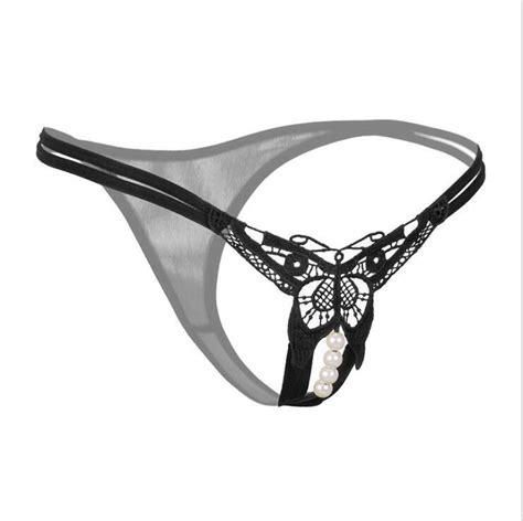 2019 Lace Pear G String Thongs And Tangas Sexy Panties Female Brief