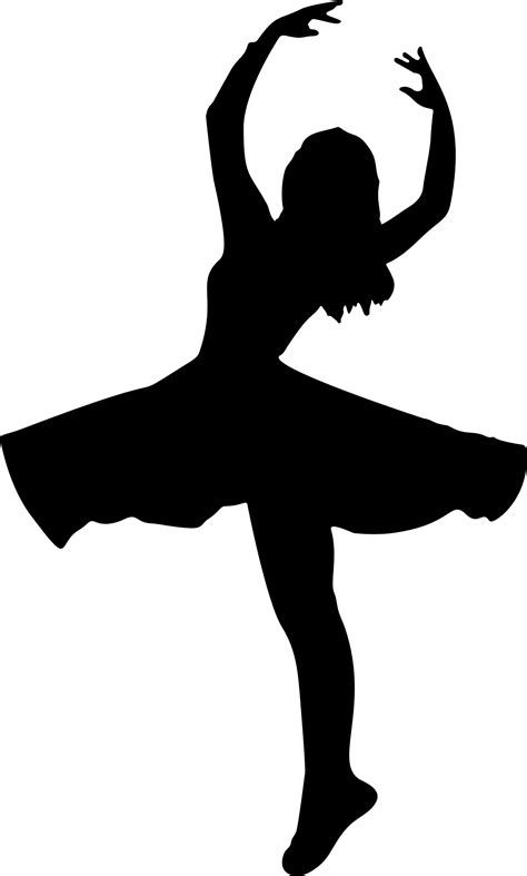 dancer silhouette transparent  getdrawings
