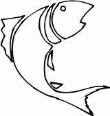 Fish Outline Drawing Simple Tropical Drawings Draw Clipart Getdrawings Clipartmag Cartoon sketch template