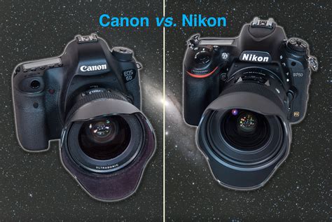 Canon Vs Nikon Which One Is Best Canon Vs Nikon Dslrs