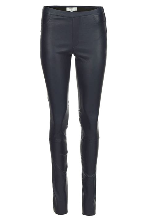 leren legging campbell blauw dante   soho