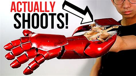 real iron man missile launcher  shoots diy youtube