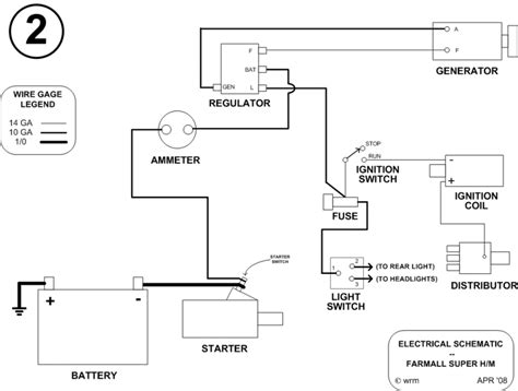 farmall cub electrical diagram