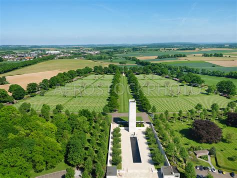 aerial view american cemetery margraten netherlands american cemetery  memorial