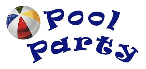 Pool Party Clip Art Related Keywords Wikiclipart