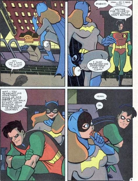 scans daily robin and batgirl otp dick and babs not