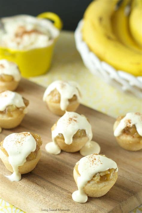 bananas foster cookie cups living sweet moments