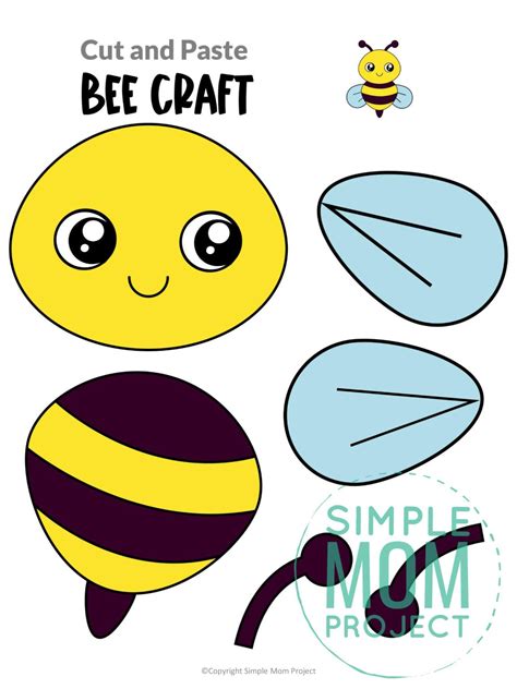 printable bumble bee craft template bumble bee craft bee crafts