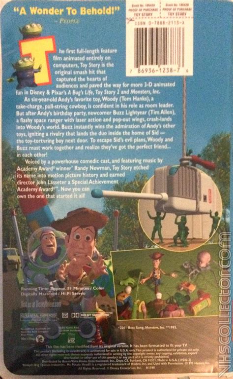 toy story vhs