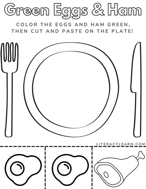 green eggs  ham coloring page young womens dr seus vrogueco