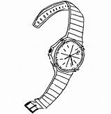 Drawing Wrist Line Wristwatch Getdrawings Technical sketch template
