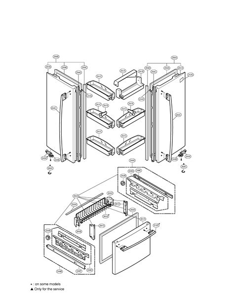 lg lfcst evaporator motor damper grommet genuine oem