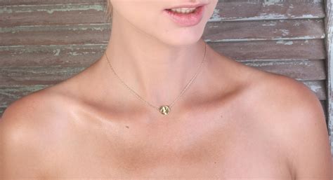 initial necklace initial jewelry personalized necklace gold initial