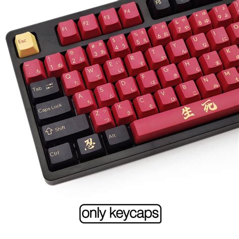 keycaps set  keys pbt keycap oem profile japanese keycaps etsy
