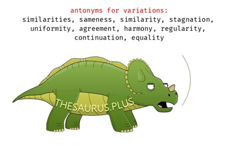 variations antonyms full list   words  variations