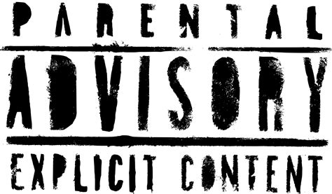 grunge parental advisory explicit content transparent parental advisory