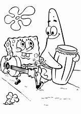 Spongebob Coloring Pages Cartoon Choose Board Printable Sheets sketch template