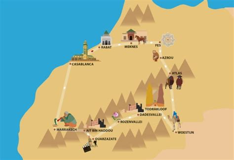 rondreis marokko koningssteden en woestijn  dagen dades reizen