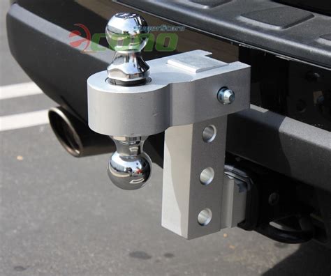 aluminum adjustable raise drop tow hitch mount lock    hitch ball econosuperstore