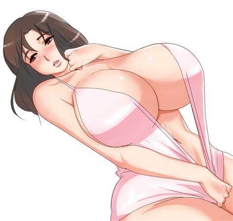 Tamanegiya Original Highres 1girl Bikini Blush Breasts Brown
