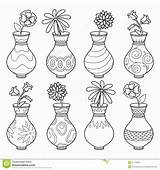 Vasi Fiori Vaso Vasos Vases Vazen Blumen Vasen Barro Myify Desenhar sketch template