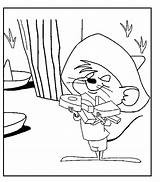 Speedy Gonzales Coloring Pages Looney Tunes Printable Amazing Popular Colouring Color Getdrawings Getcolorings Coloringhome sketch template